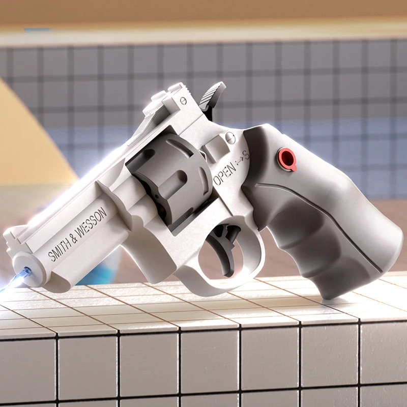 Pistola de agua revólver para niños – Juguete exterior - imagen 3