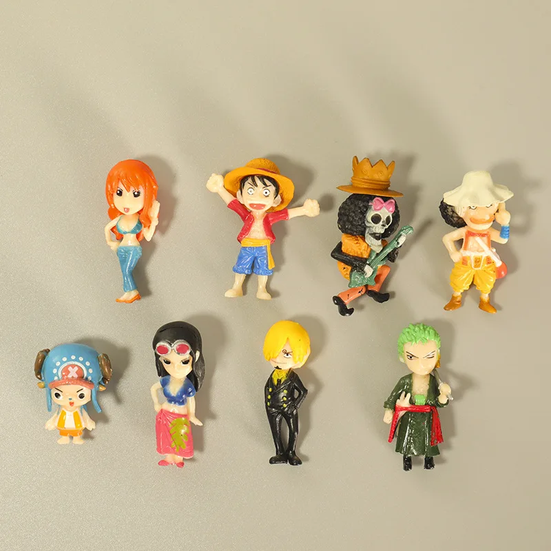 Figuras de acción One Piece PVC, muñecos coleccionables para niños