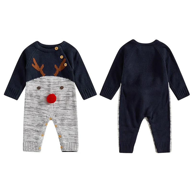 Imagen del baby romper con renos
