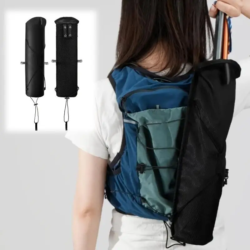 Uso práctico de la bolsa portátil para bastones de trekking