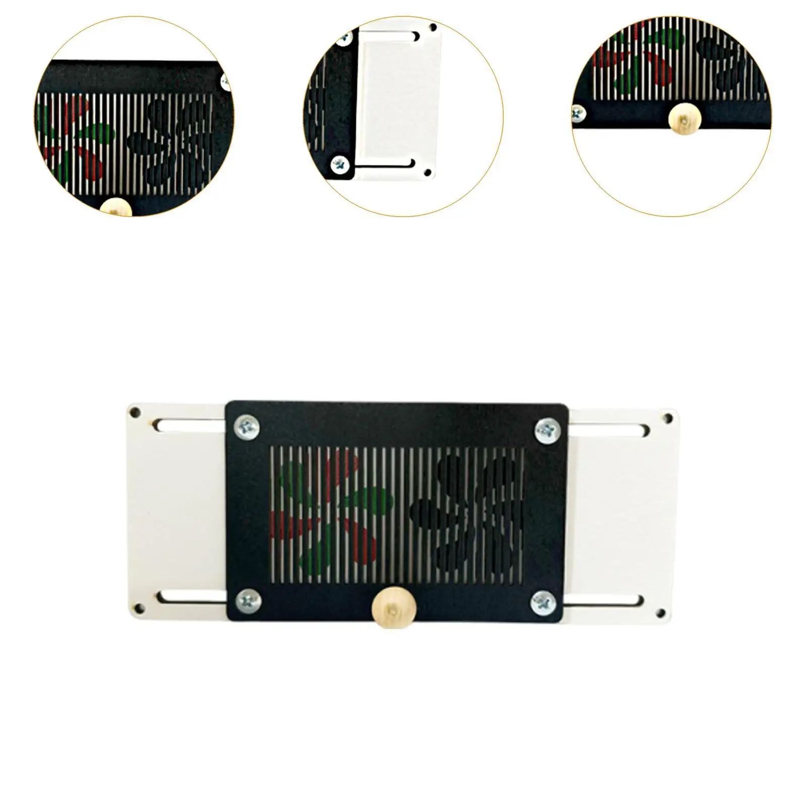 Tablero educativo de madera con agujeros para motricidad fina - imagen 2