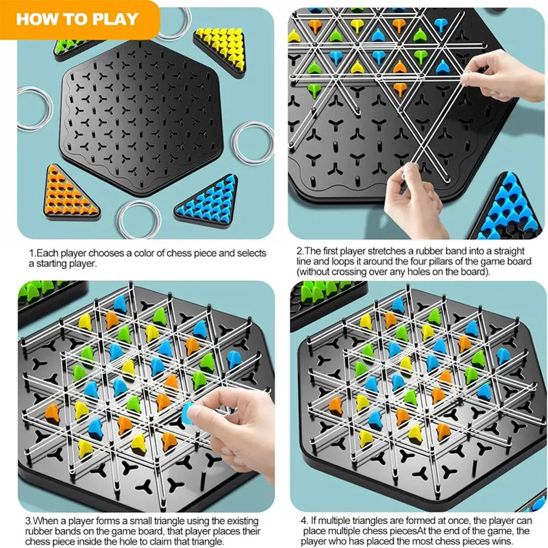 Splendor Duel – Juego de mesa strategy Triangle Chess para niños y adultos - imagen 3