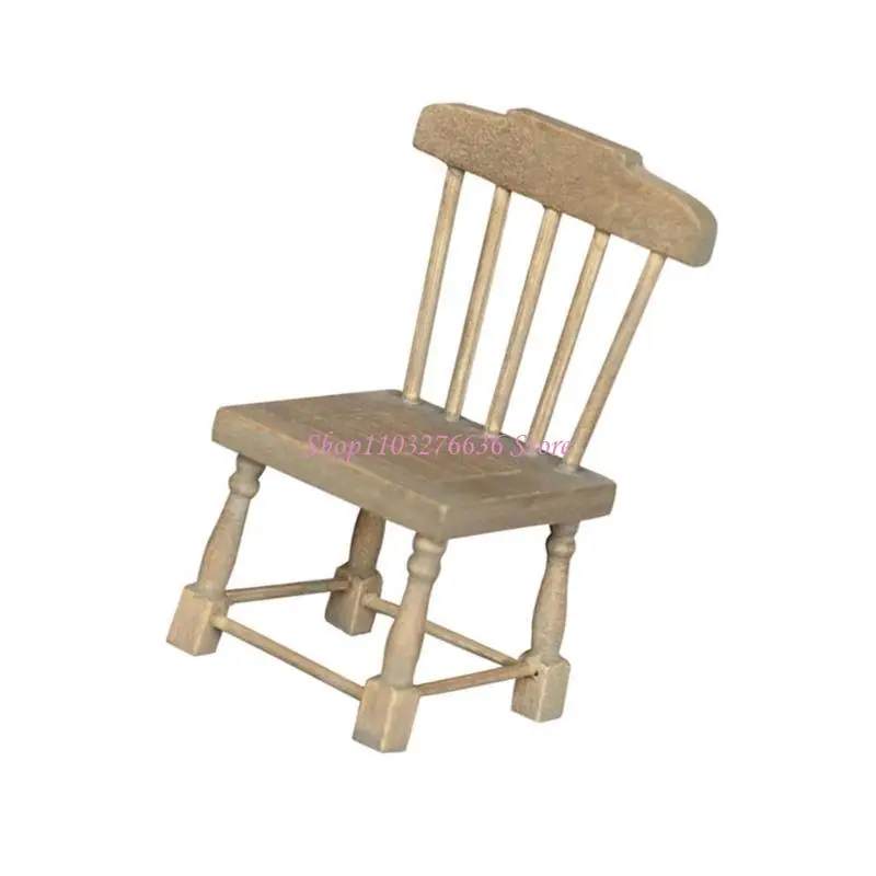 Mesa y silla para casas de muñecas, juego comedor - imagen 5