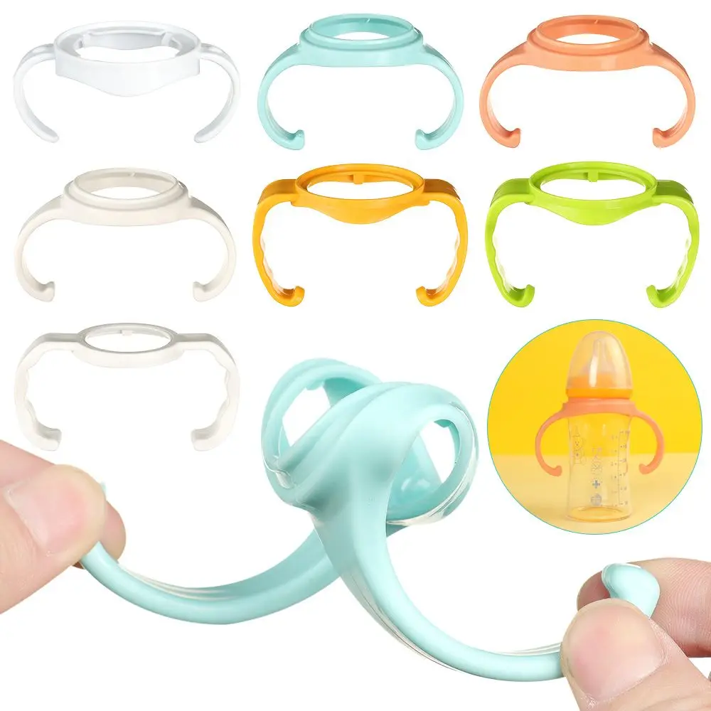 Biberón Natural de Vidrio – Boca Ancha con Agarre Ergonómico - imagen 2