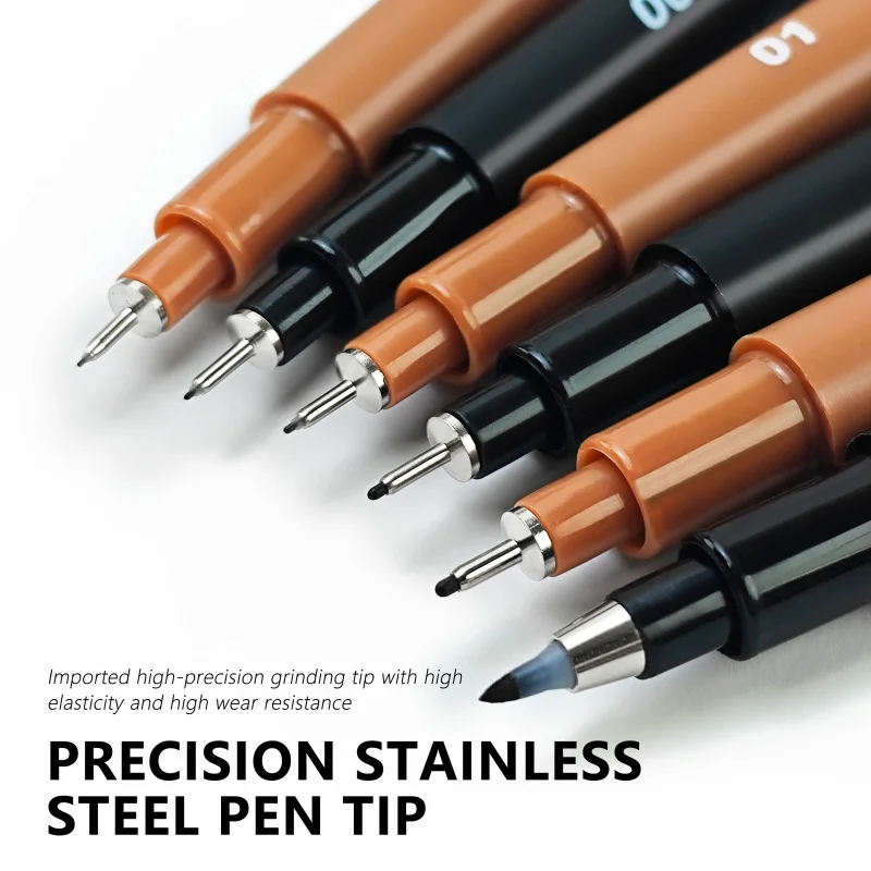 Fineliner de tinta resistente al agua con punta de pincel - imagen 5