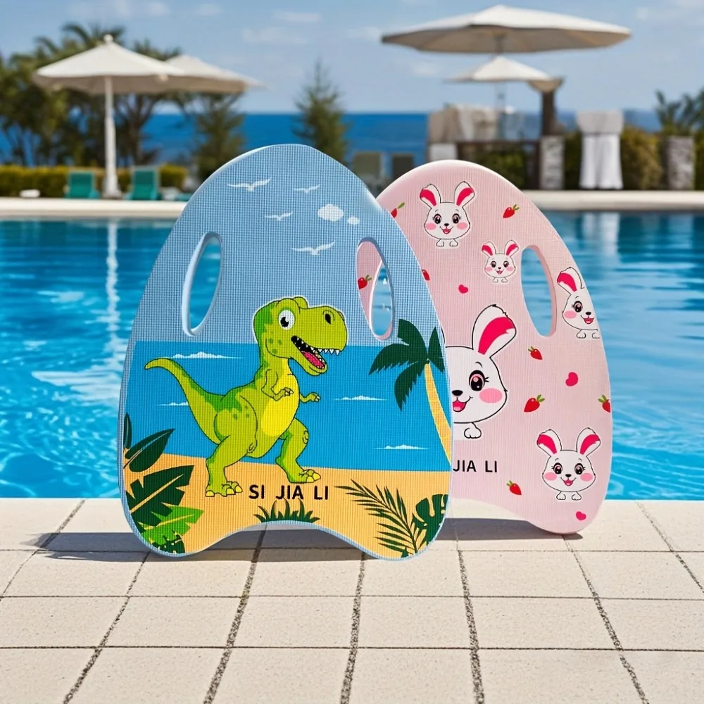 Tabla de natación para niños con dinosaurio de dibujos animados - imagen 2