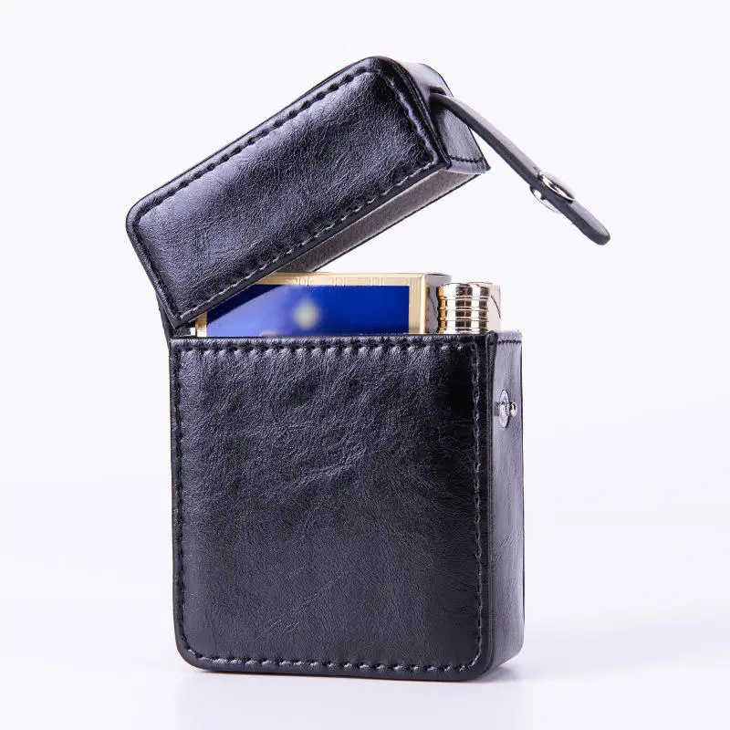 Estuche retro impermeable para cigarrillos con encendedor de regalo - imagen 3