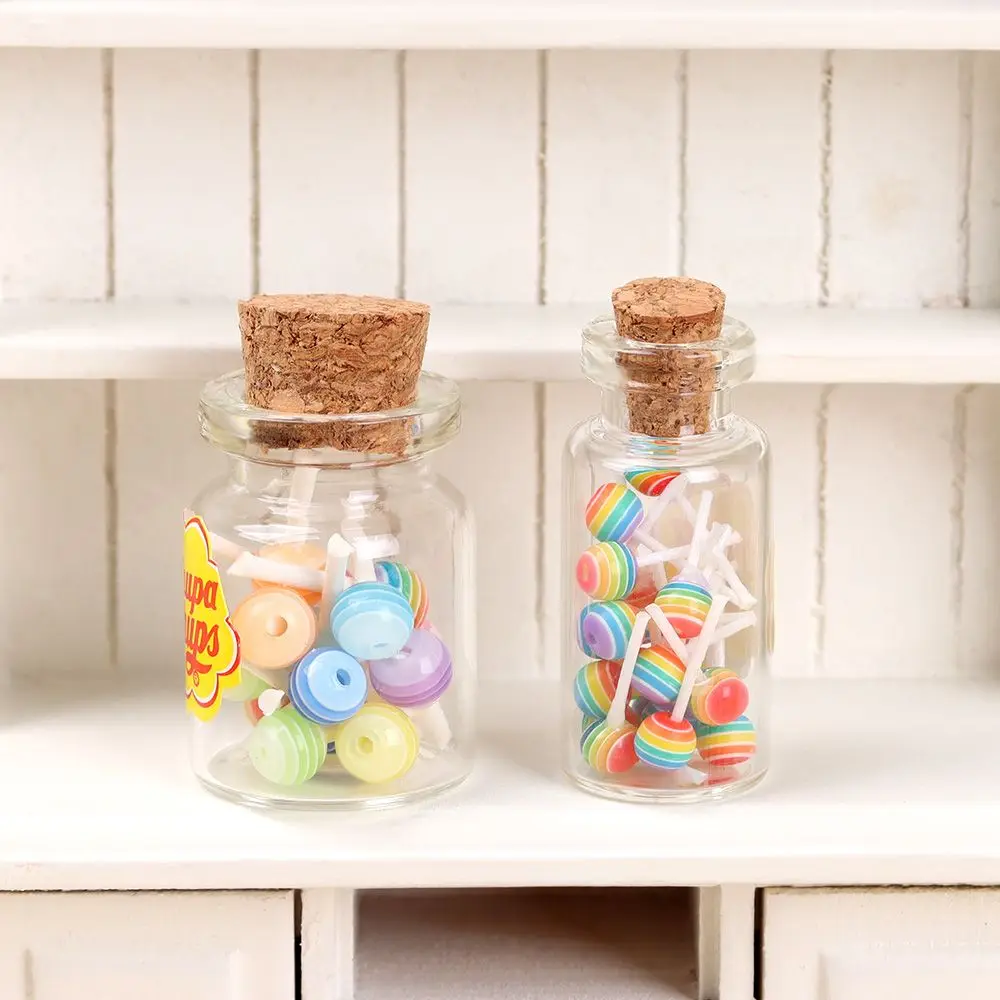 Piruletas mini para casa de muñecas con tarro de dulces - imagen 3
