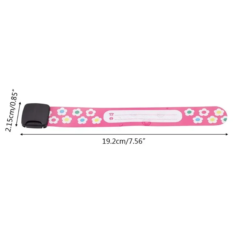 Pulsera identificativa antipérdida reutilizable para eventos - imagen 5