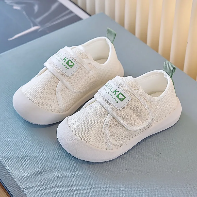 Zapatillas infantiles antideslizantes de malla para exterior, cómodas - imagen 5