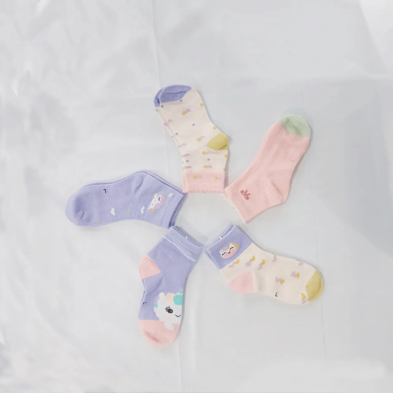 Calcetines infantiles unicornio hasta la pantorrilla para niñas otoño - imagen 5