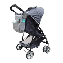Bolsa de pañales mochila maternal – Organizador gran capacidad para cochecito
