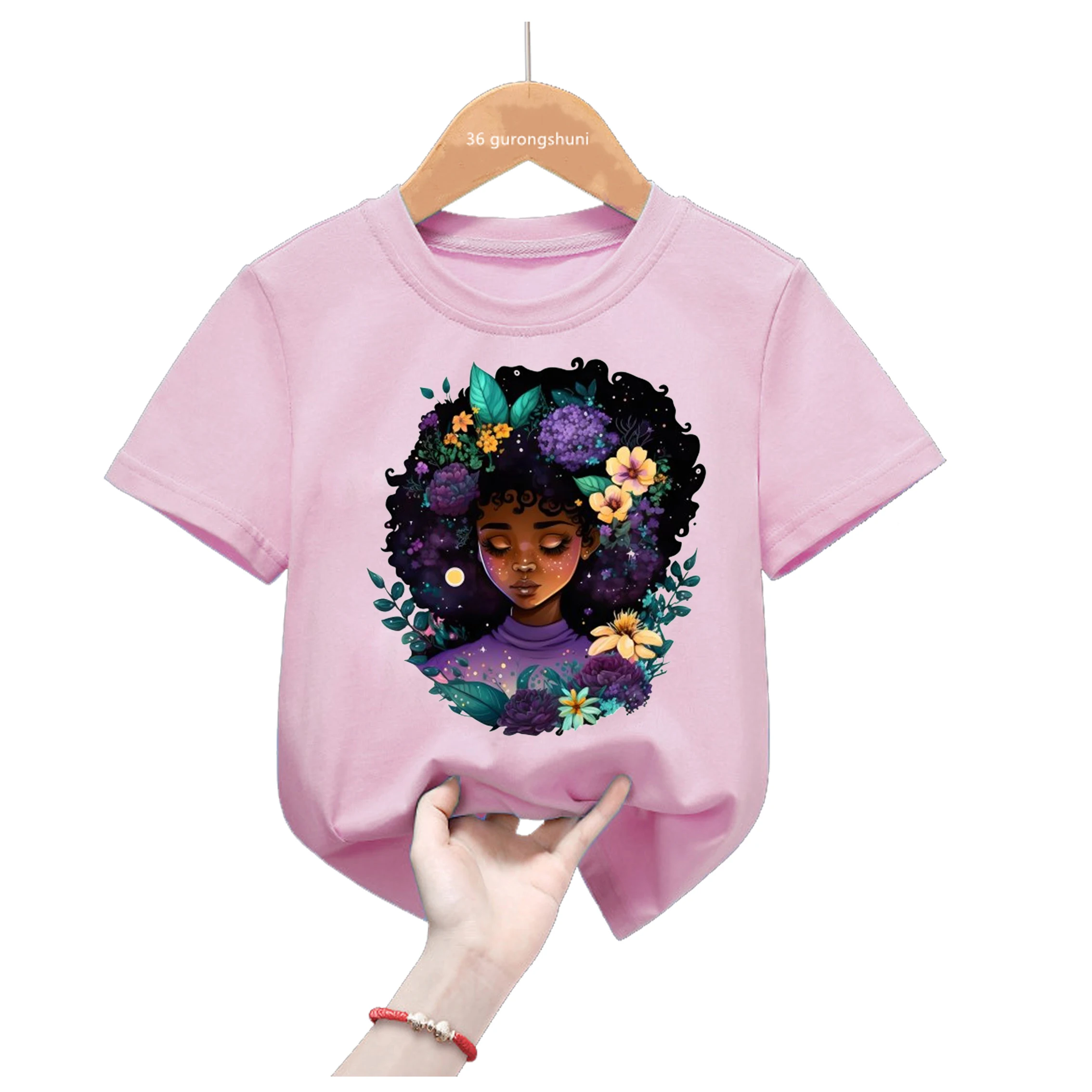 Camiseta manga corta verano infantil – Estilo moderno niños y niñas