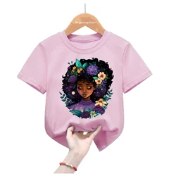 Camiseta manga corta verano infantil – Estilo moderno niños y niñas