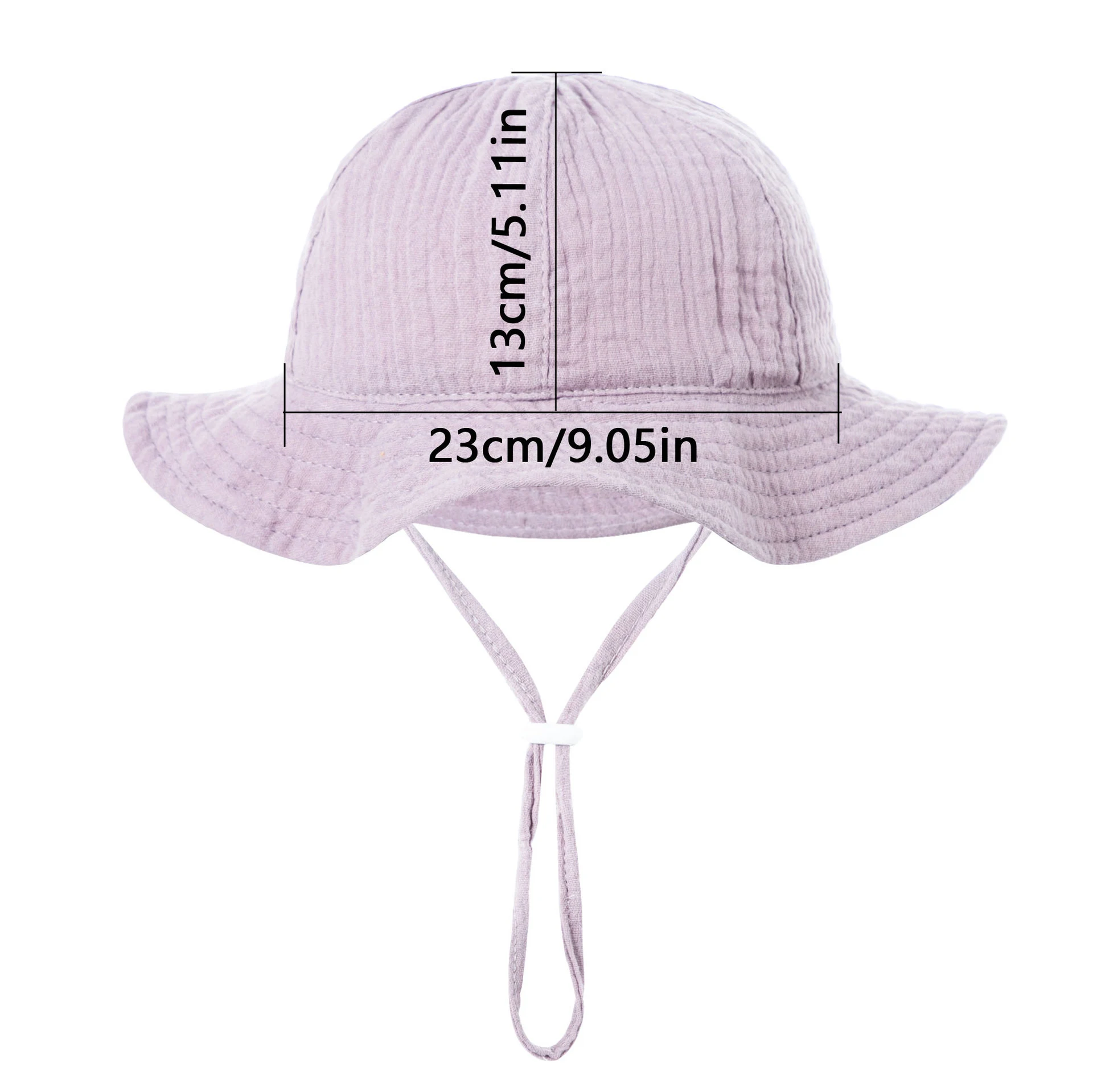 Gorro protección solar bebé – Reversible para playa y exterior - imagen 4