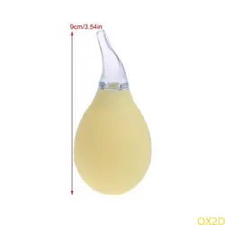 QX2D aspirador nasal manual para bebés y niños pequeños de silicona