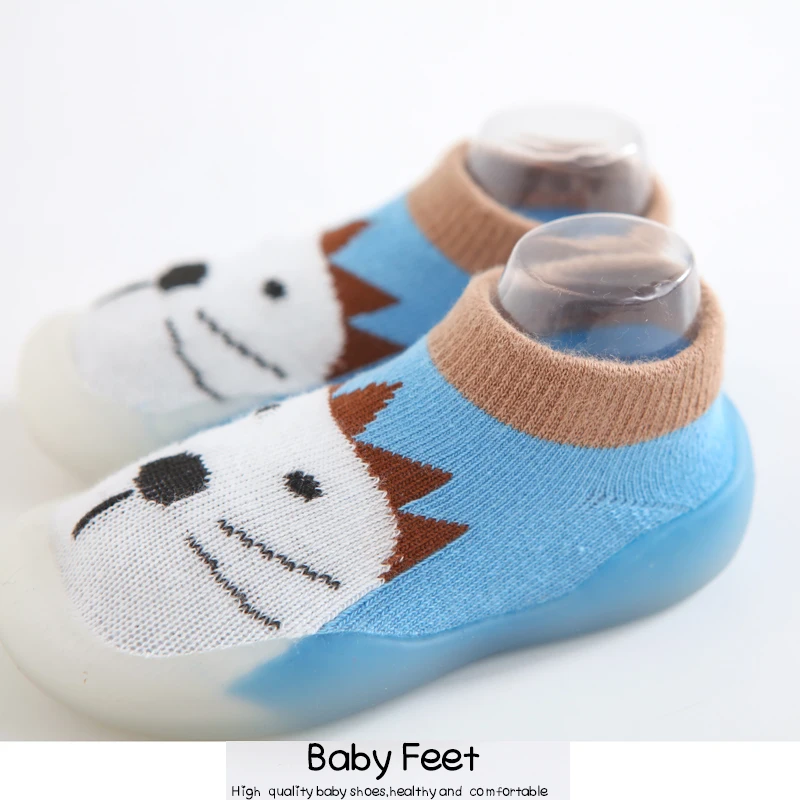 Zapatos antideslizantes Animal bebé – Goma suave, primer andador otoño - imagen 2