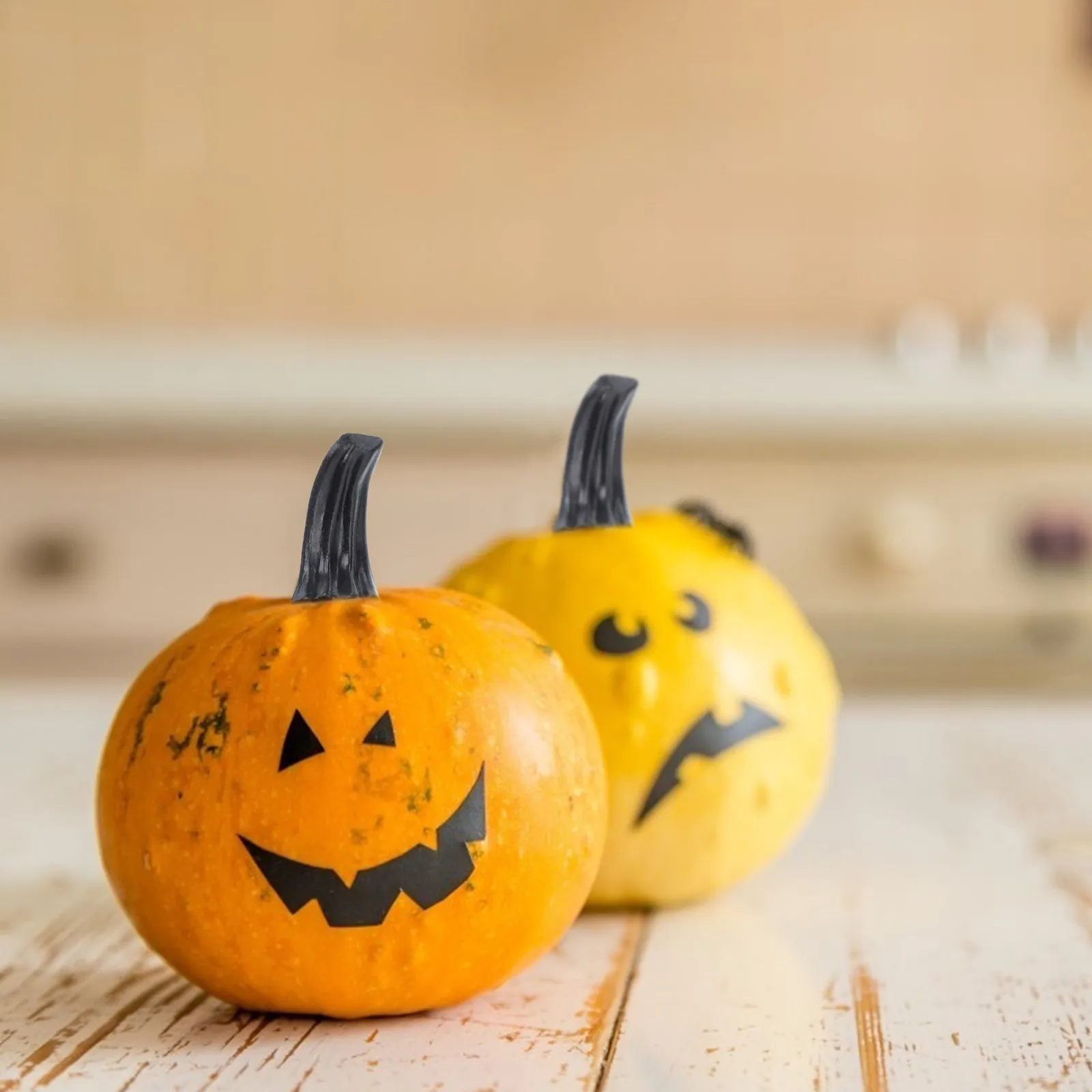 Accesorios tallos de calabaza para decoración Halloween y otoño