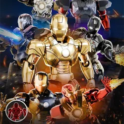 Figura de acción Iron Man Avengers coleccionable para niños