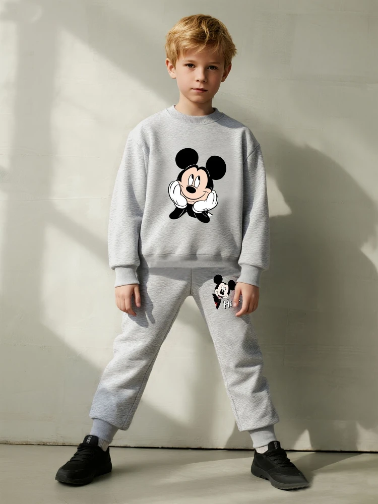 Conjunto de sudadera con capucha y pantalón deportivo infantil - imagen 4