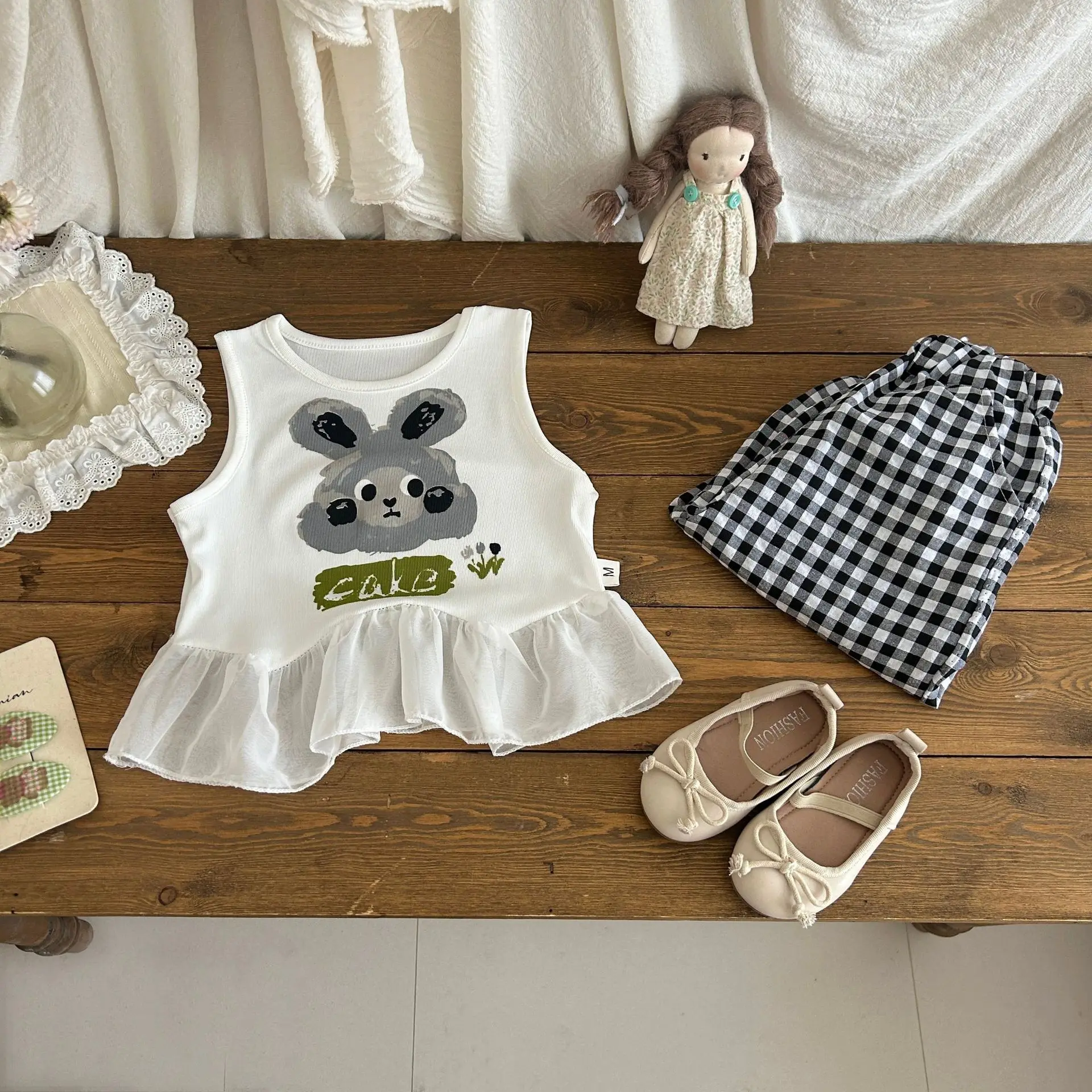 Conjunto deportivo de verano para niños pequeños