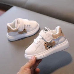 Zapatillas de deporte planas y transpirables para bebés y niños
