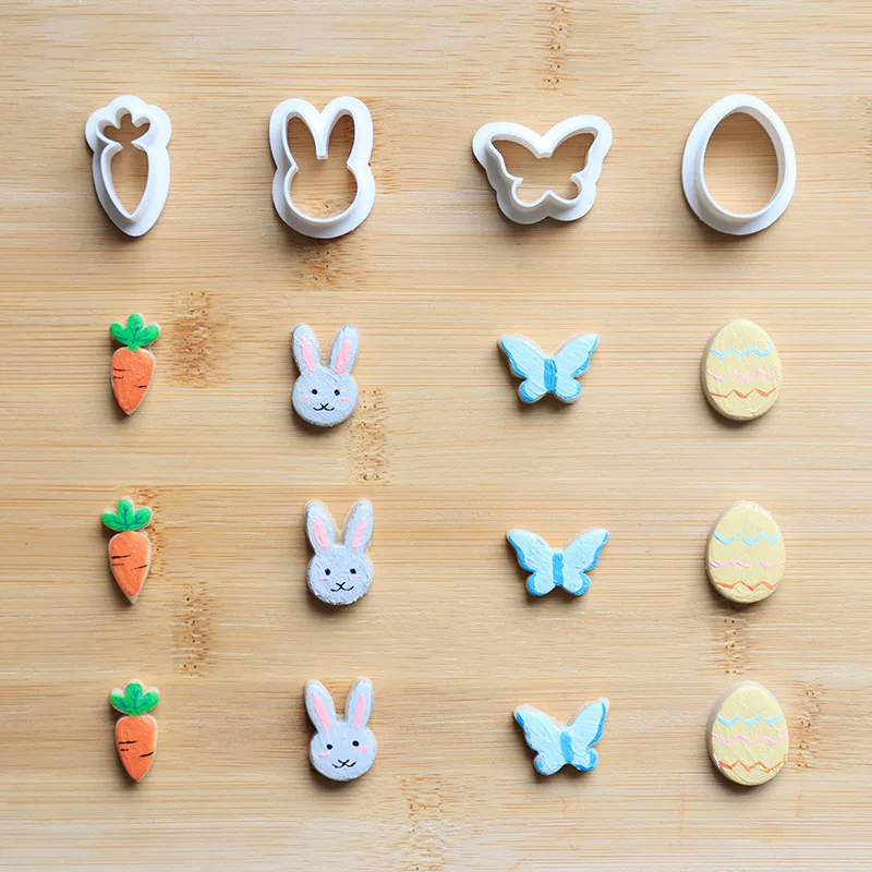 Molde de Tres en Raya de Pascua con conejo y huevos - imagen 2