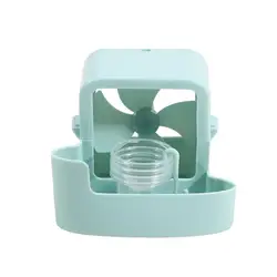 Ventilador portátil colgante con nebulizador para enfriar rápido