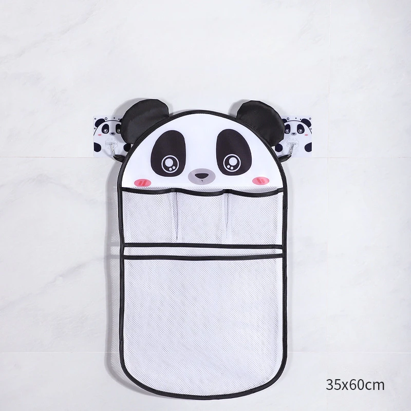Cesta colgante de malla para juguetes baño bebé - imagen 5
