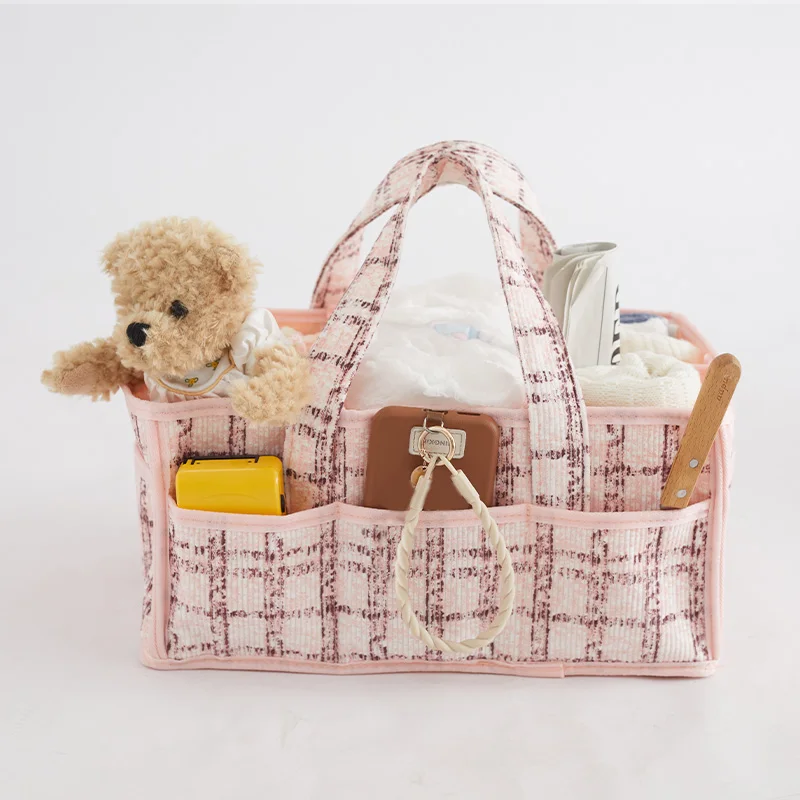 Bolsa de pañales para recién nacidos con organizador infantil portátil - imagen 2