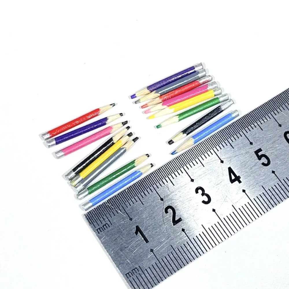 Lápices de colores para casa de muñecas – juego mini escritura - imagen 5