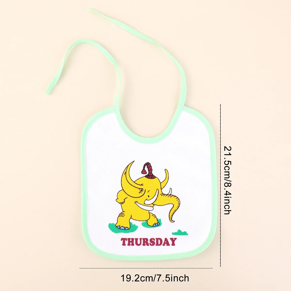 Babero infantil impermeable para eructar – Diseño divertido - imagen 5