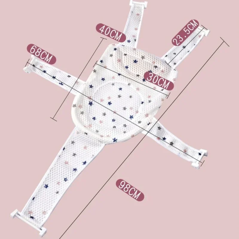 Alfombrilla antideslizante para bañera de bebé recién nacido - imagen 5