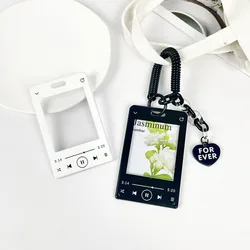 Soporte fotos acrílico transparente – Llavero y tarjetero para niños