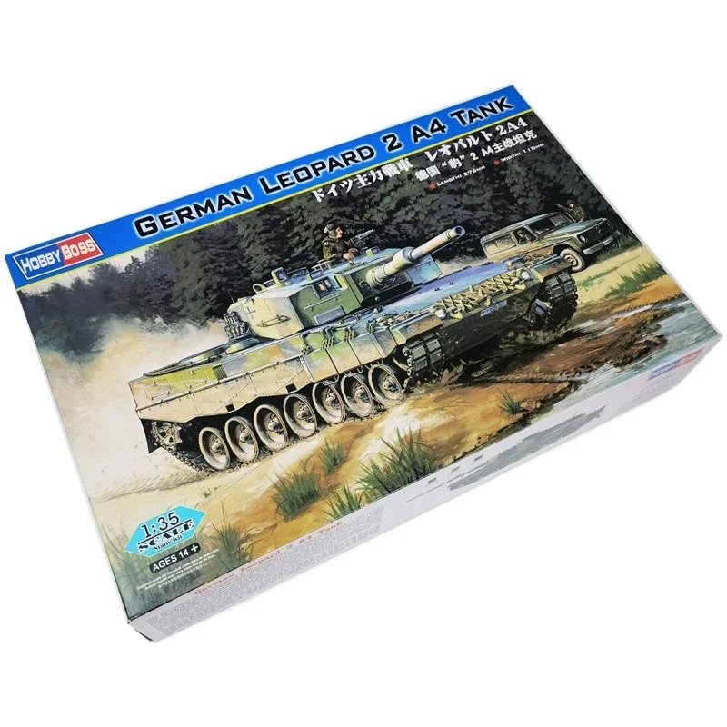 Trumpeter Maqueta de tanque Leopard 2A4 de plástico para ensamblar - imagen 2
