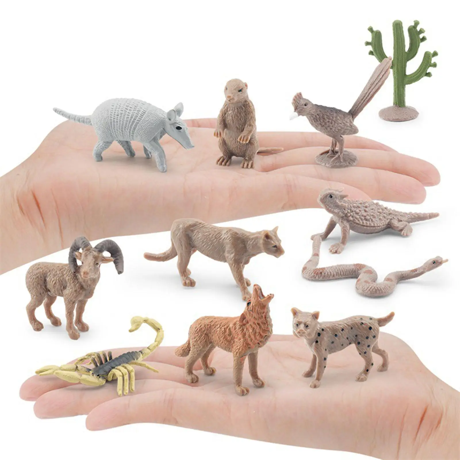 Figuras animales del desierto de PVC realistas para decorar - imagen 4