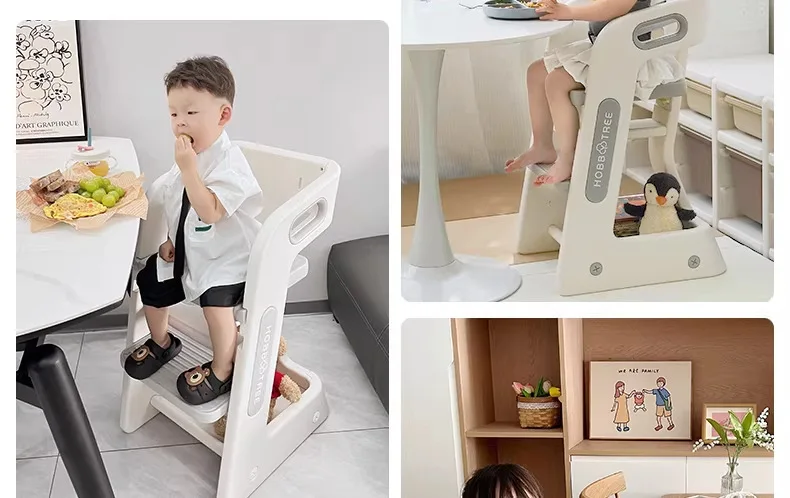 Silla alta para comidas infantiles en el hogar