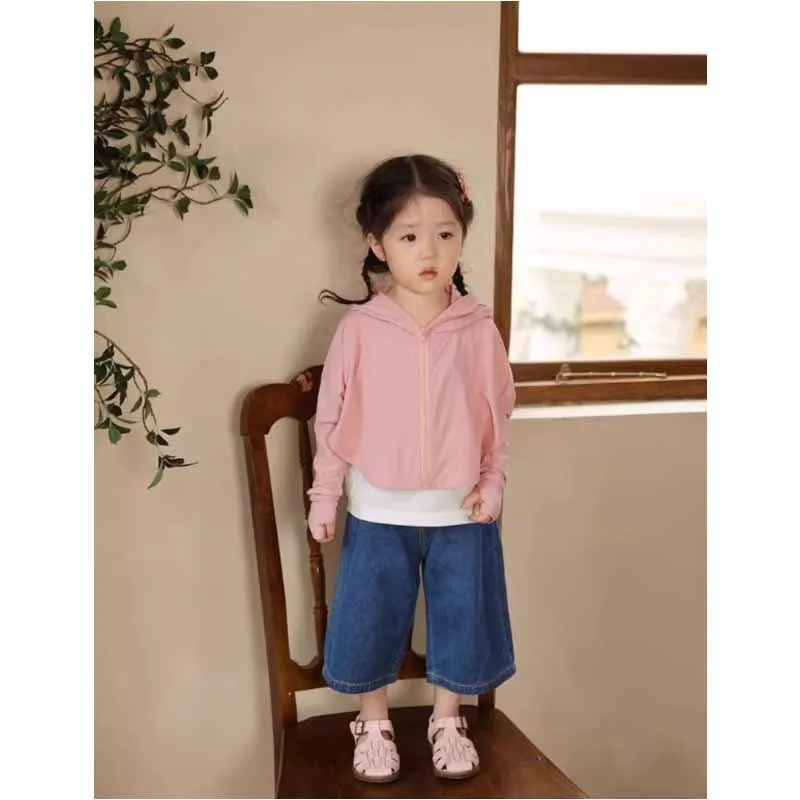 Chaqueta de protección solar ligera transpirable infantil de verano - imagen 2