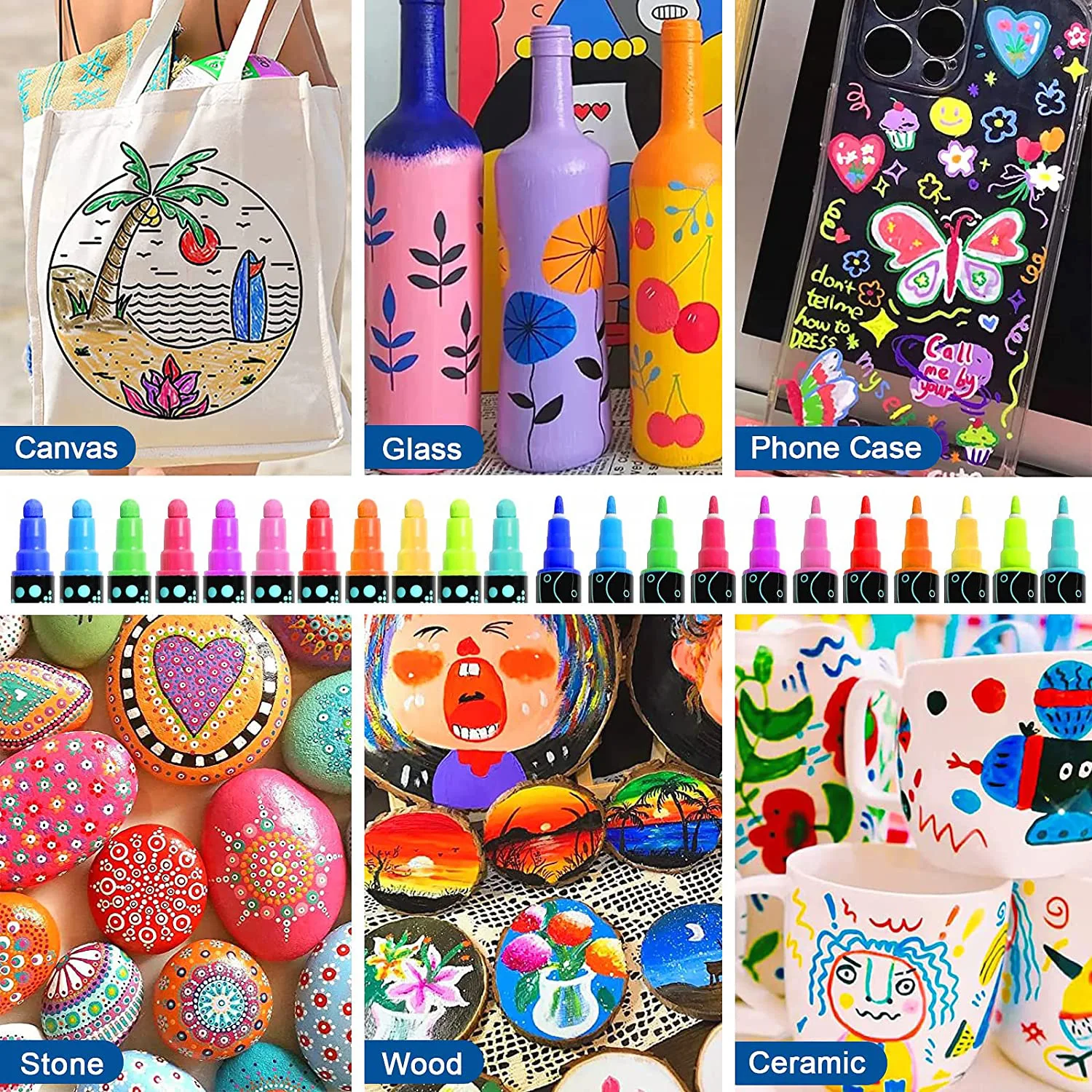 Rotuladores de doble punta para niños – Colores vivos y nítidos - imagen 3