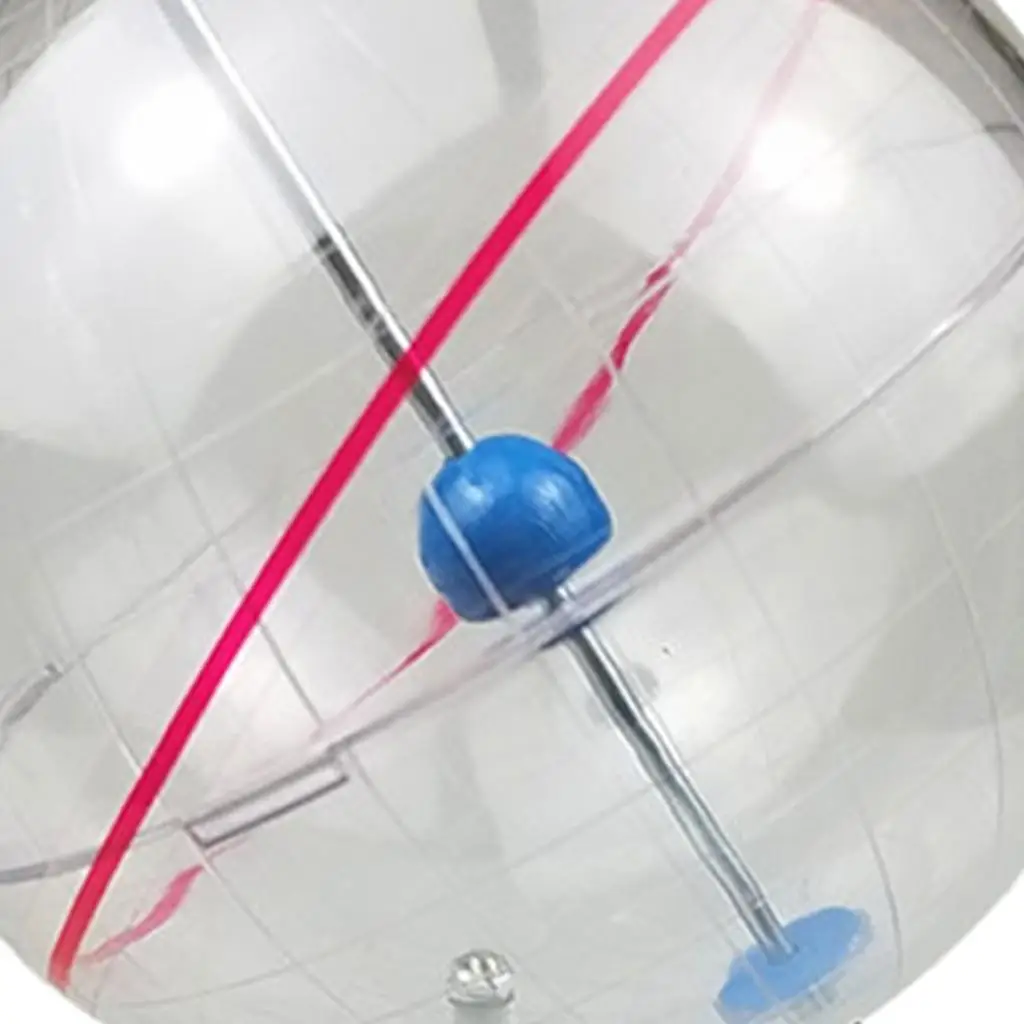 Globo terráqueo celeste de plástico para niños – aprendizaje geografía - imagen 2