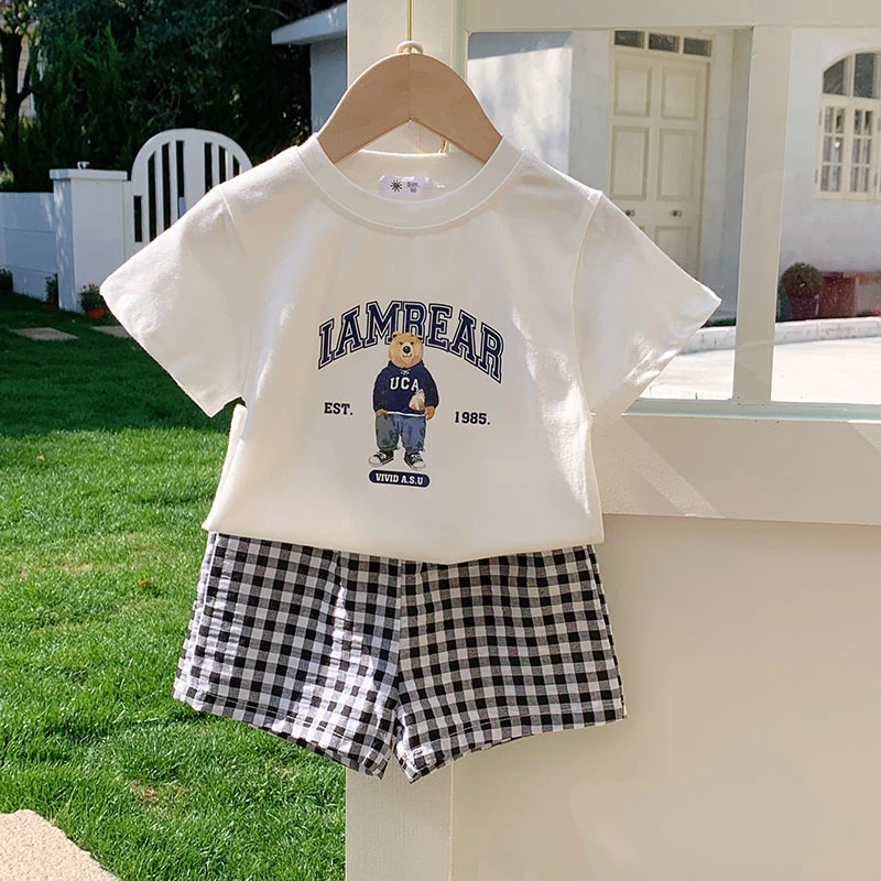 Conjunto de dos piezas infantil para verano
