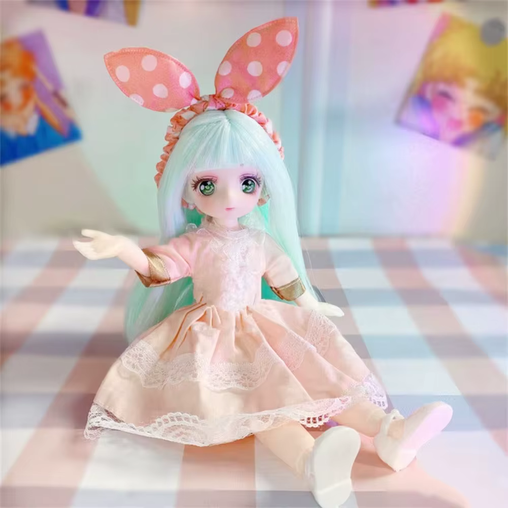Muñeca articulada con ropa y articulaciones removibles - imagen 2