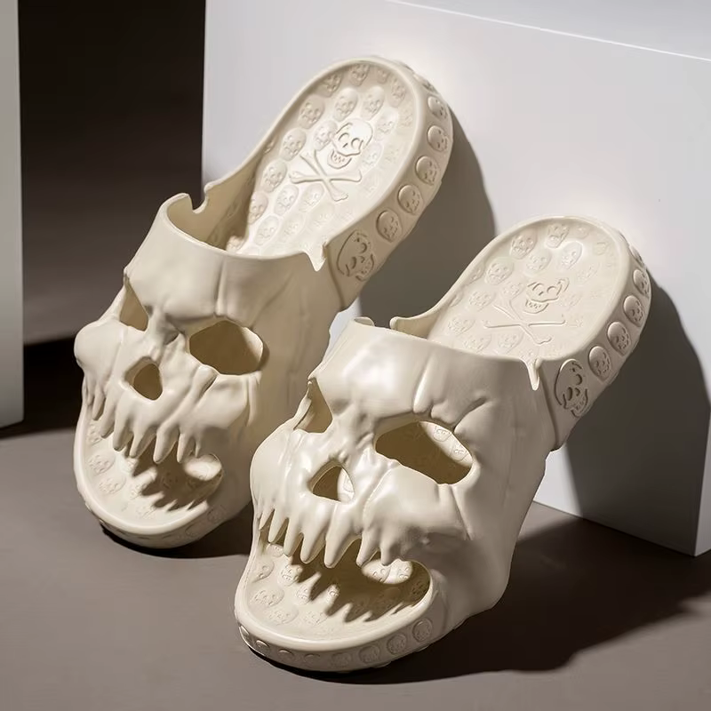 Sandalias de playa antideslizantes con plantilla gruesa – Diseños divertidos - imagen 5
