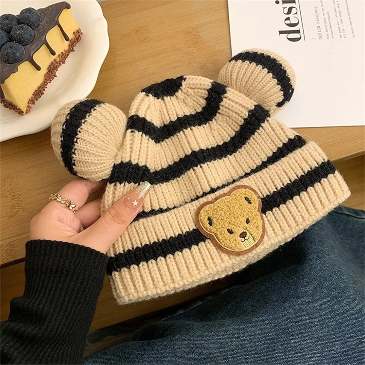 Gorro jersey cálido invierno