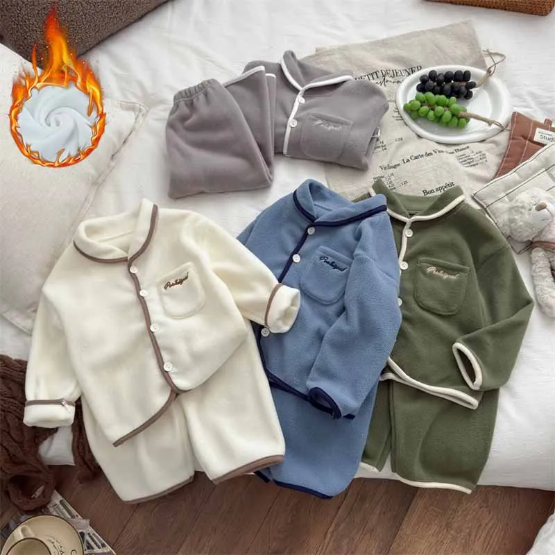 Jersey de lana para niños manga larga cálida y suave - imagen 3