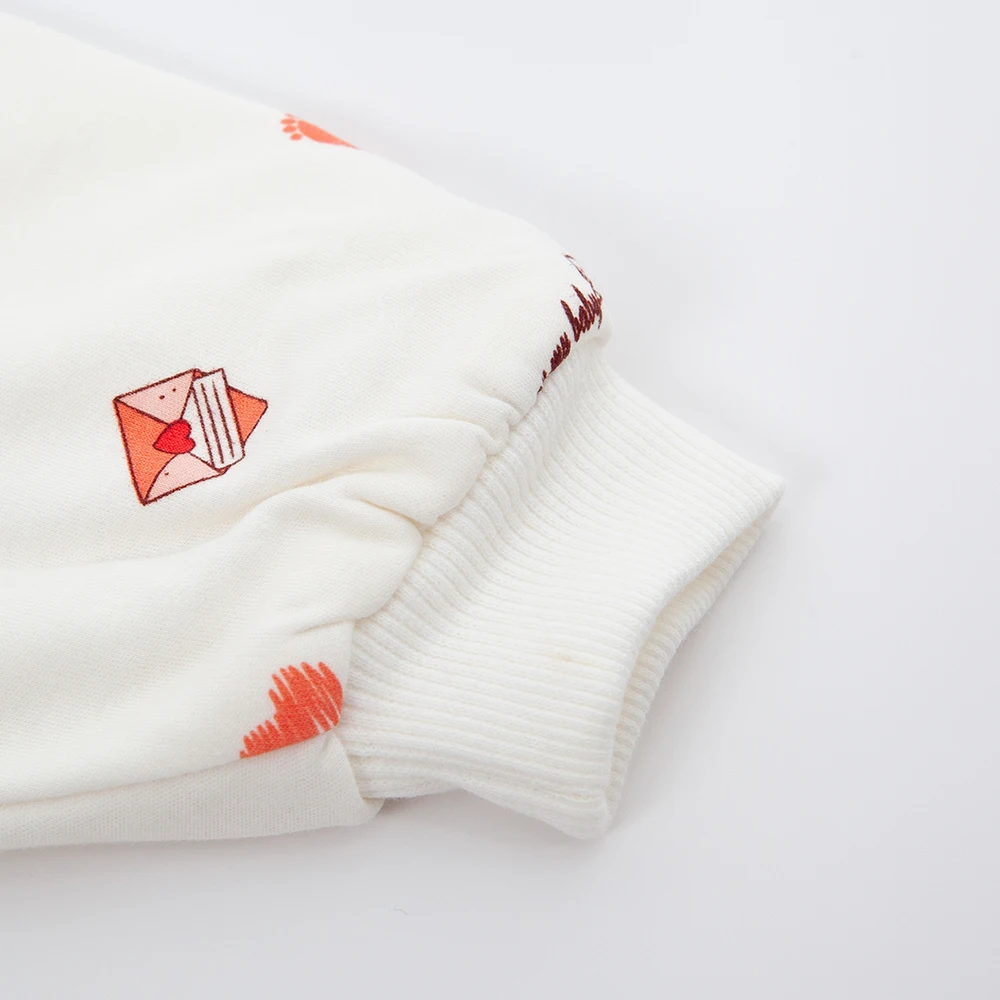 Saco de dormir algodón suave con cremallera para otoño e invierno bebé - imagen 4