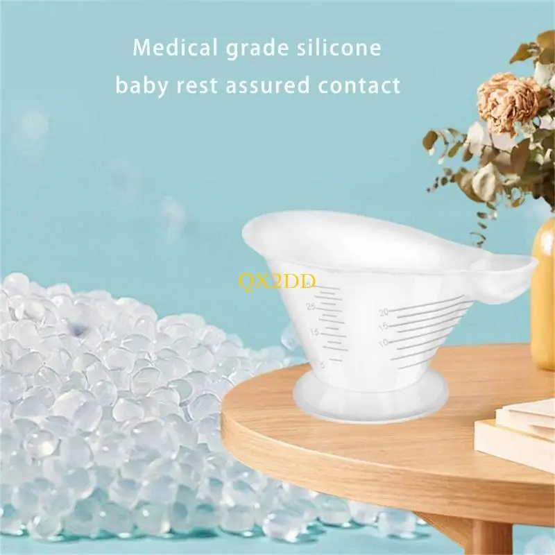 QX2D taza de alimentación de silicona suave para recién nacidos - imagen 2