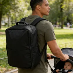 Bolsa de viaje para cochecito impermeable ligera con doble correa