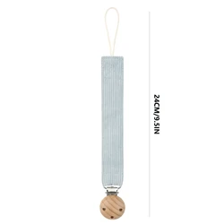 Cadena de pana para chupete con clip – Soporte neonatal