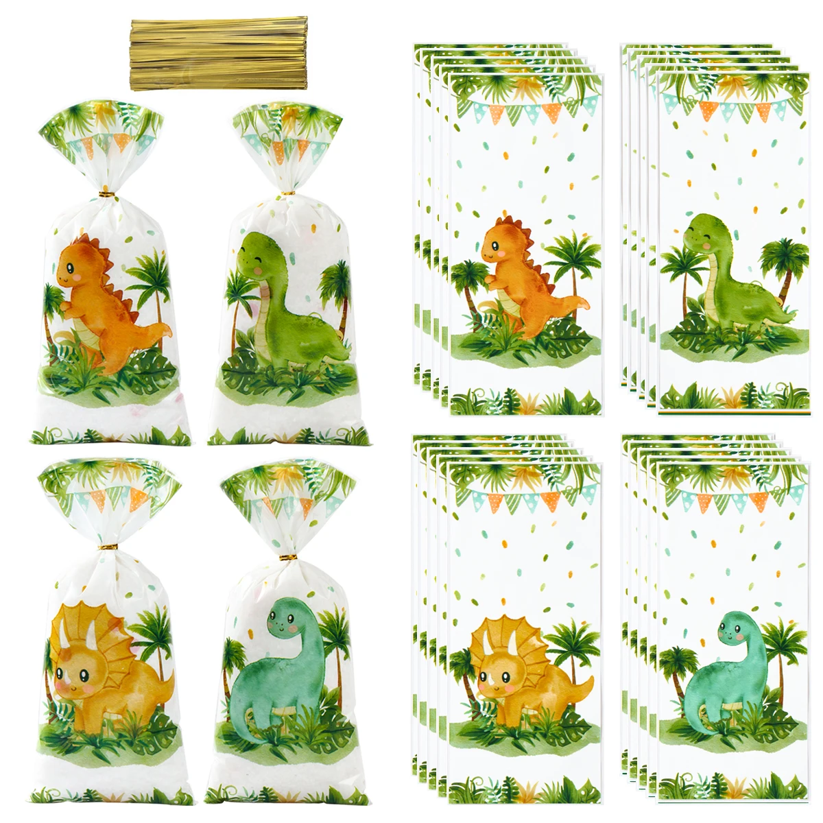 Bolsas decorativas para fiesta infantil – Estampados originales